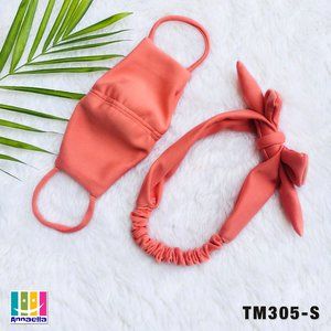 Annaella Headband / Turban & Face Mask Set, TM305S